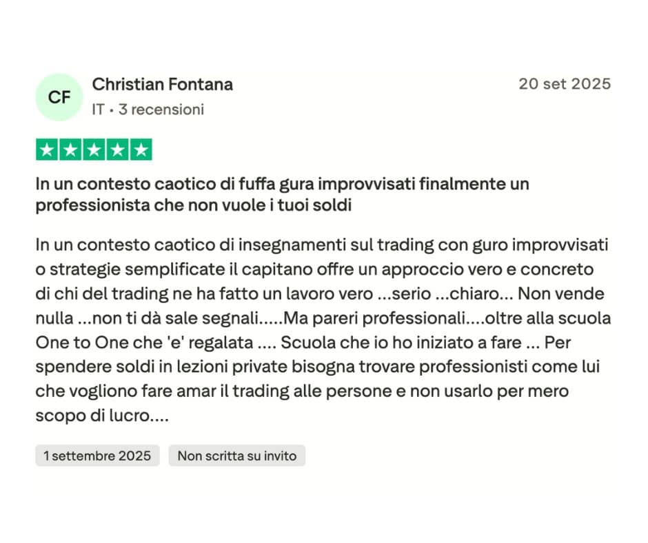 Esempio di risultati operativi condivisi a fini educativi